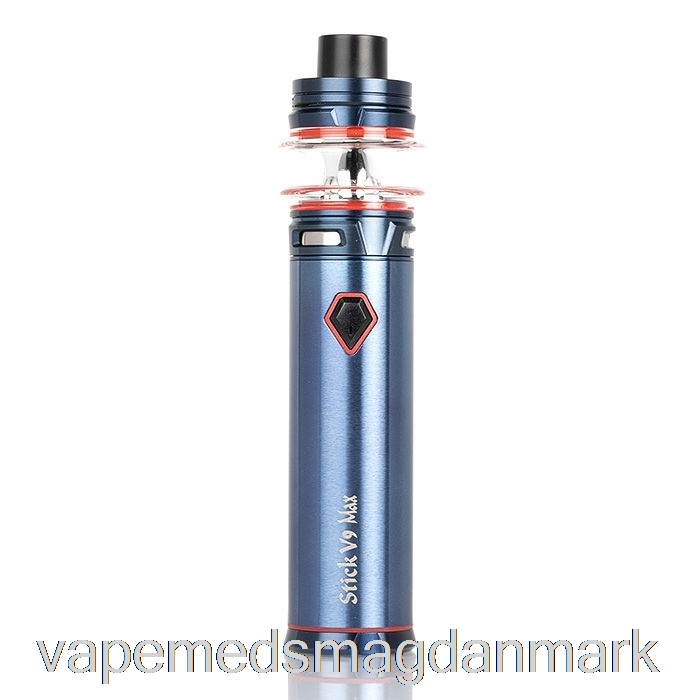 Vape Med Smag Smok Stick V9 & Stick V9 Max 60w Startsæt V9 Max - Blå